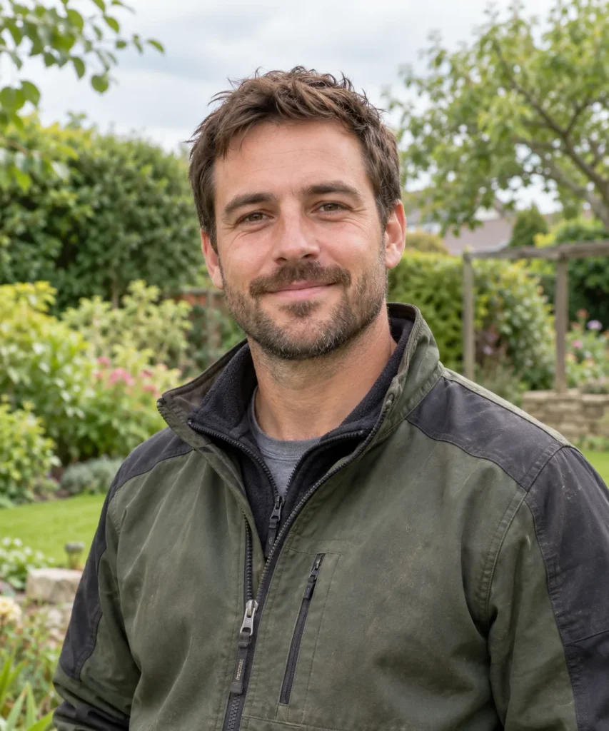 Harvey Brook, Owner of KG Gardeners